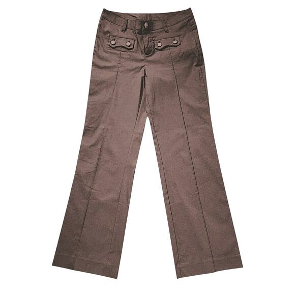 Bisou Bisou Brown Pants | Size 6 - Picture 1 of 6